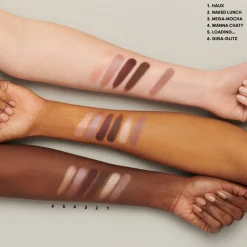 M.A.C Cosmetics Connect In Color Eyeshadow Palette Embedded in Burgundy