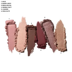 M.A.C Cosmetics Connect In Color Eyeshadow Palette Embedded in Burgundy