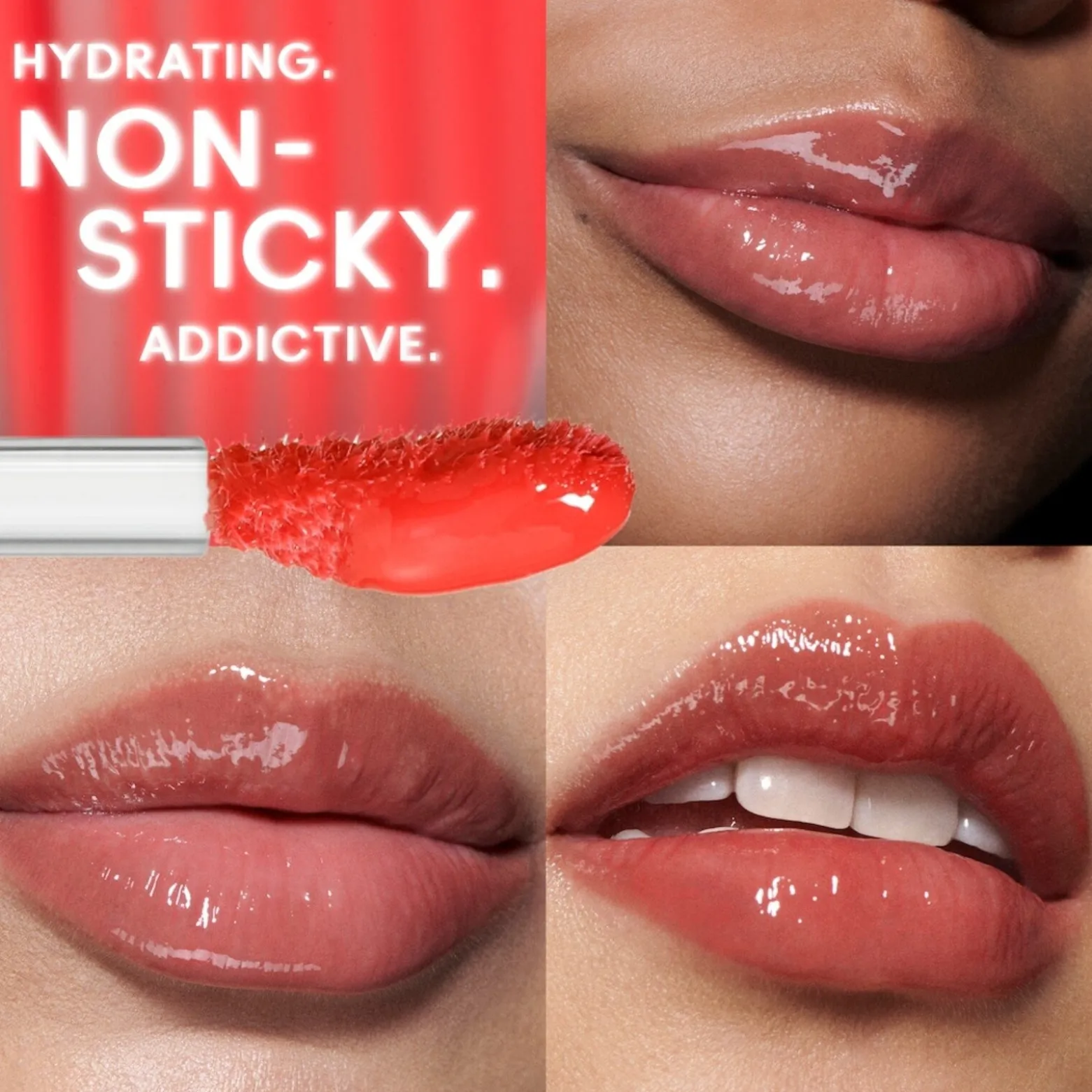 M.A.C Cosmetics Lipglass Air Non-Sticky Gloss 224 Spritz 15ml (0.17floz)