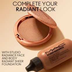 M.A.C Cosmetics Skinfinish Sunstruck Radiant Bronzer Radiant Medium Golden 8g (0.28oz)