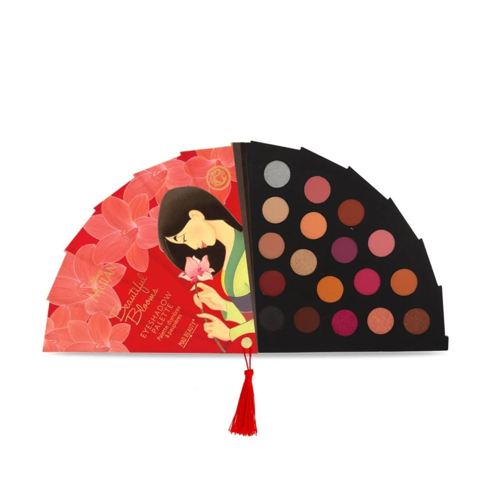 Mad Beauty Disney Mulan Eyeshadow Palette
