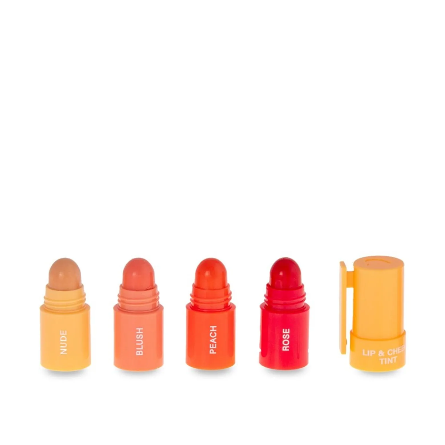 Mad Beauty Disney Princess Ariel Lip & Cheek Tint 4x1.2g (4x0.04 oz)