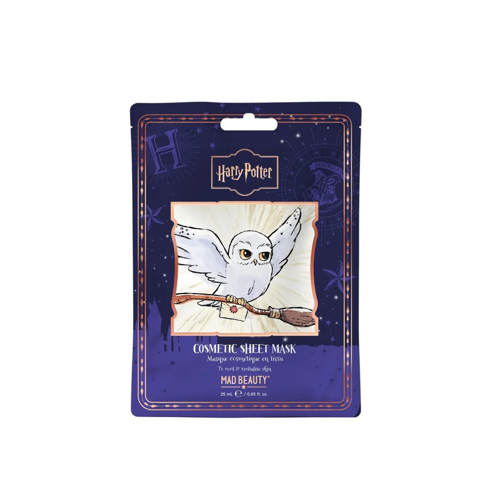 Mad Beauty Harry Potter Cosmetic Sheet Mask Hedwig 25ml (0.85floz)