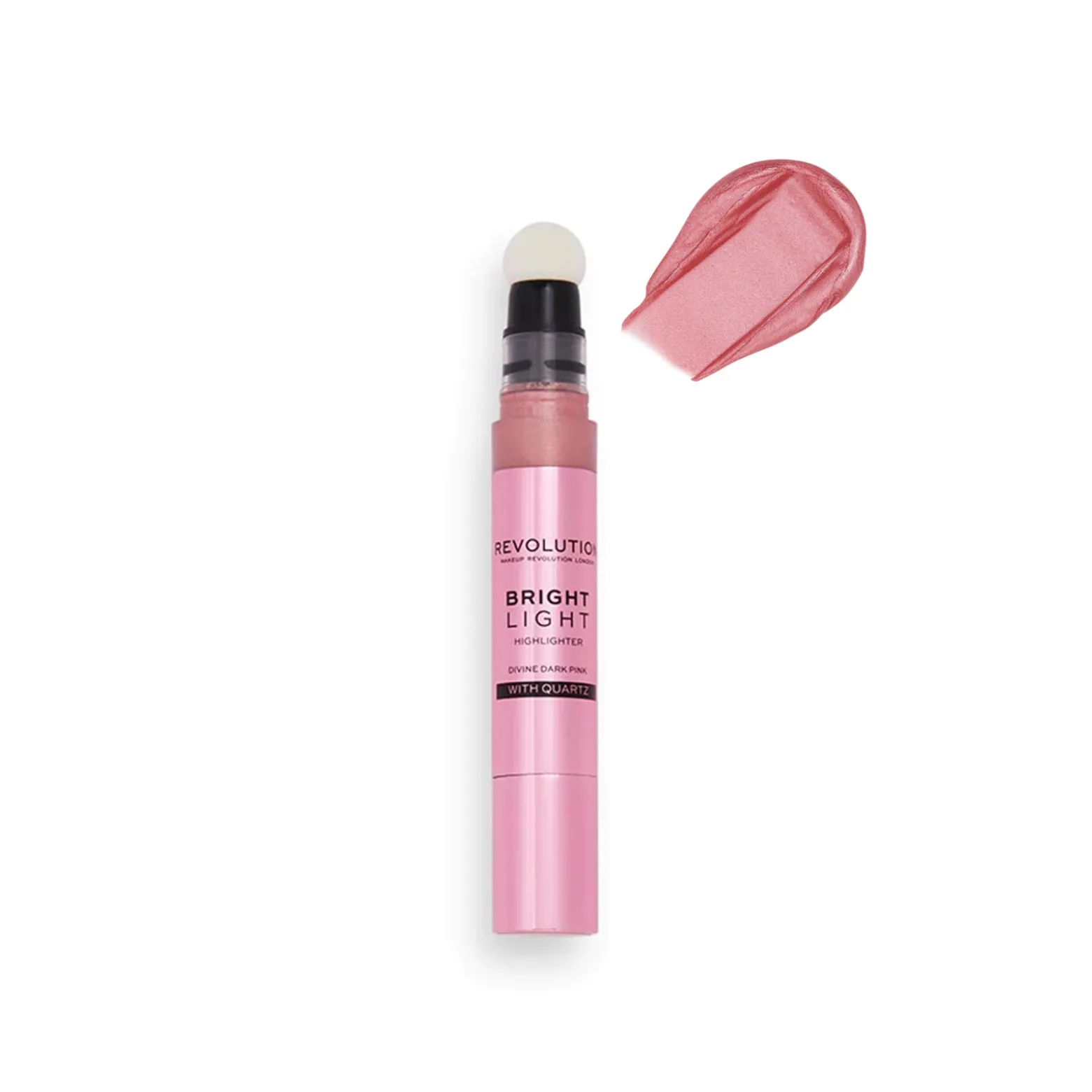 Makeup Revolution Bright Light Highlighter Divine Dark Pink 3ml (0.10 fl oz)