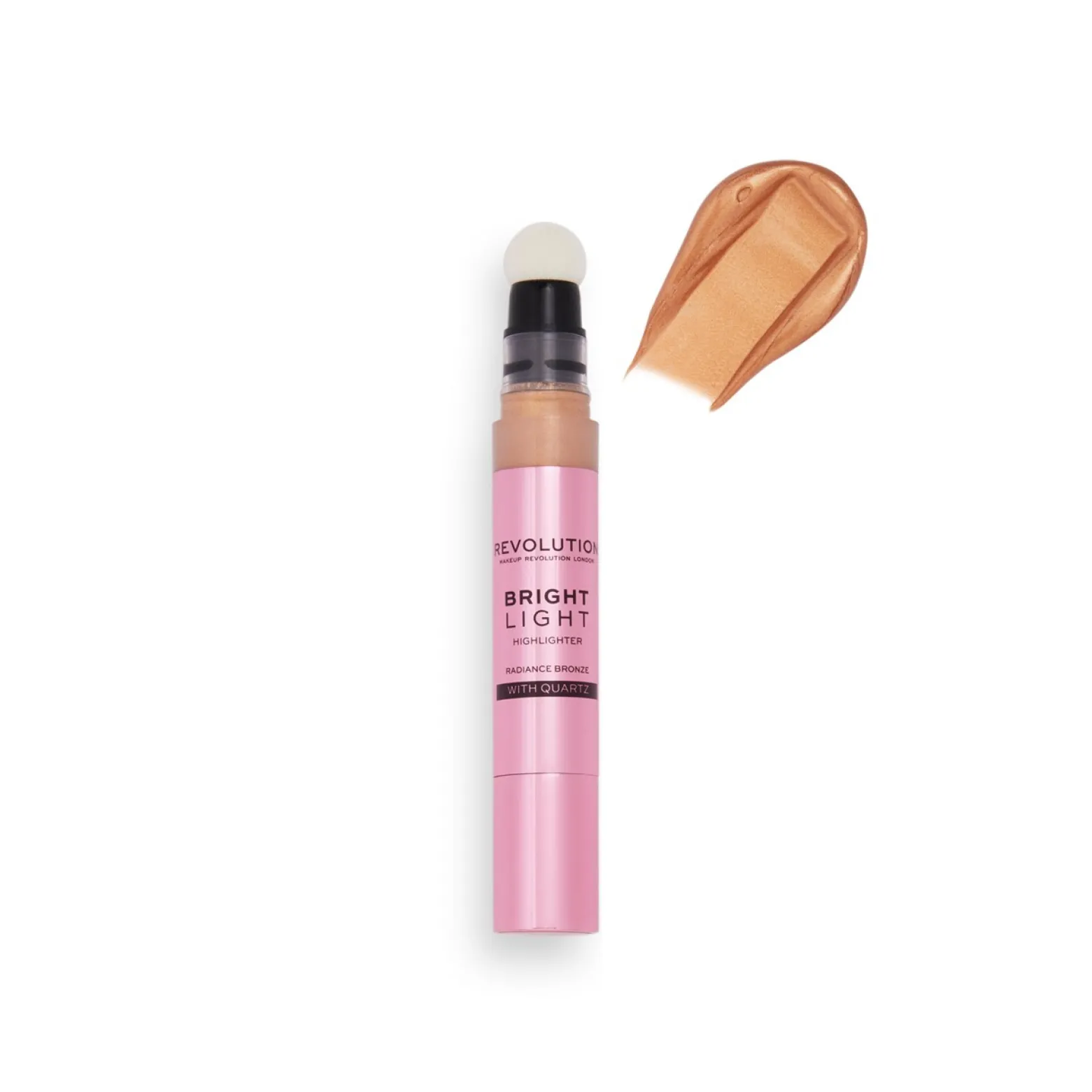 Makeup Revolution Bright Light Highlighter Radiance Bronze 3ml (0.10 fl oz)