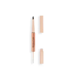 Makeup Revolution Fluffy Brow Duo Dark Brown