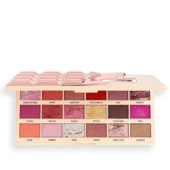 Makeup Revolution I Heart Revolution Chocolate Shadow Palette Marble Rose Gold