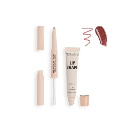 Makeup Revolution Lip Shape Kit Rose Pink