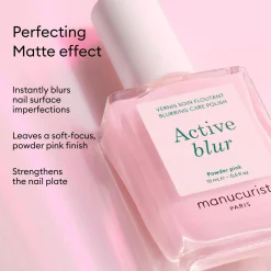 Manucurist Active Blur Blurring Care Polish Powder Pink 15ml (0.5floz)