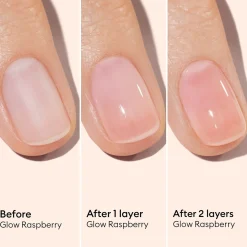 Manucurist Active Glow Nail Care Effects Raspberry 15ml (0.51floz)