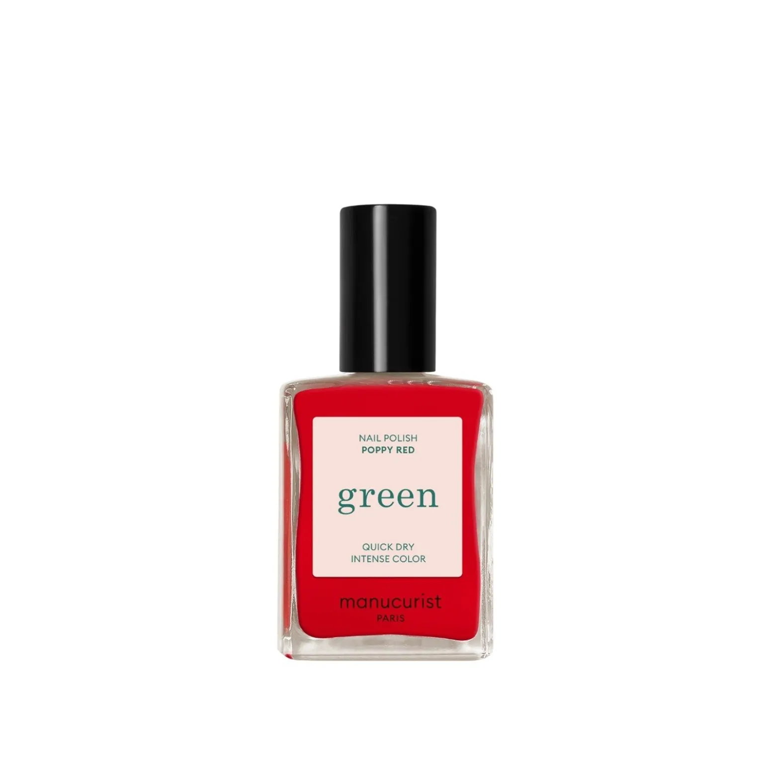 Manucurist Green Nail Polish Poppy Red 15ml (0.51floz)