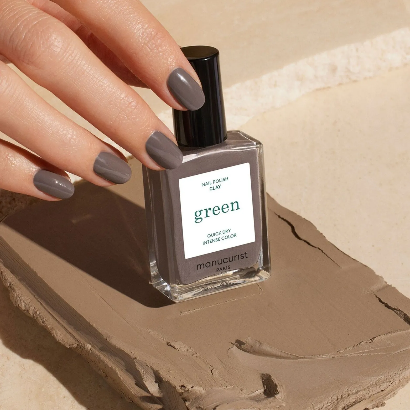 Manucurist Green Nail Polish Clay 15ml (0.5floz)