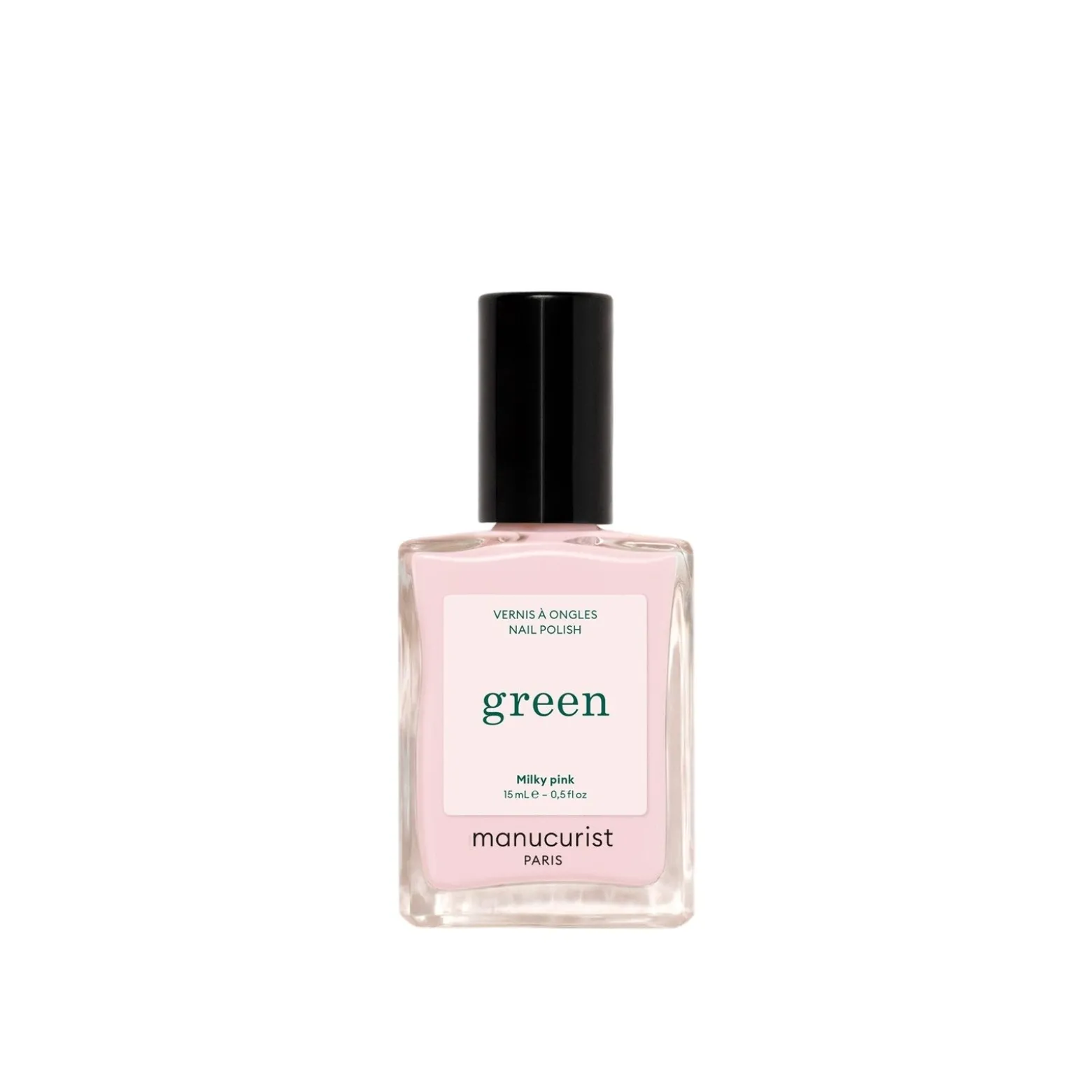 Manucurist Green Nail Polish Milky Pink 15ml (0.5floz)