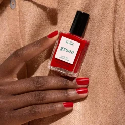 Manucurist Green Nail Polish Red Cherry 15ml (0.51floz)