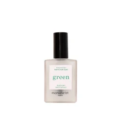 Manucurist Green Nail Polish Matte Top Coat 15ml (0.51floz)
