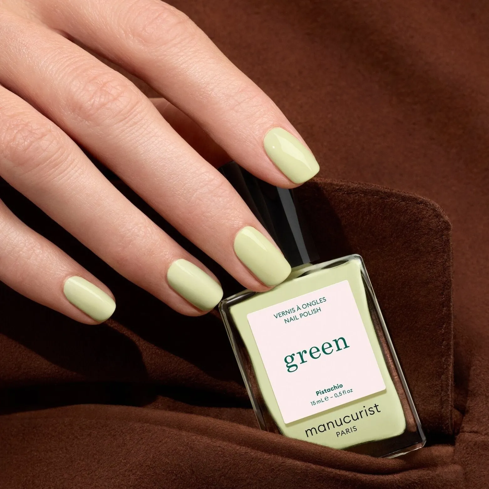 Manucurist Green Nail Polish Pistachio 15ml (0.5floz)