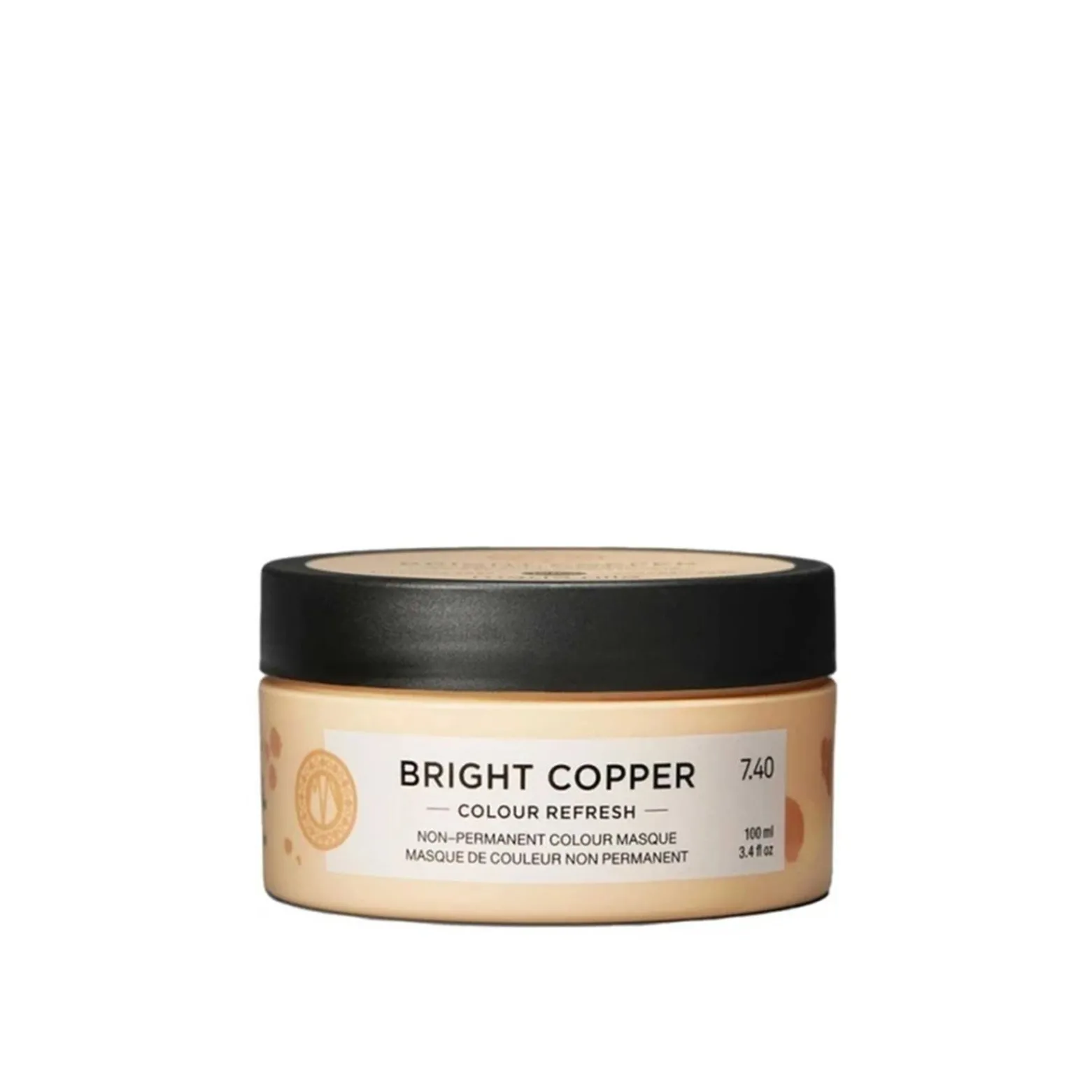 Maria Nila Color Refresh Non-Permanent Color Mask 7.40 Bright Copper 100ml (3.4floz)
