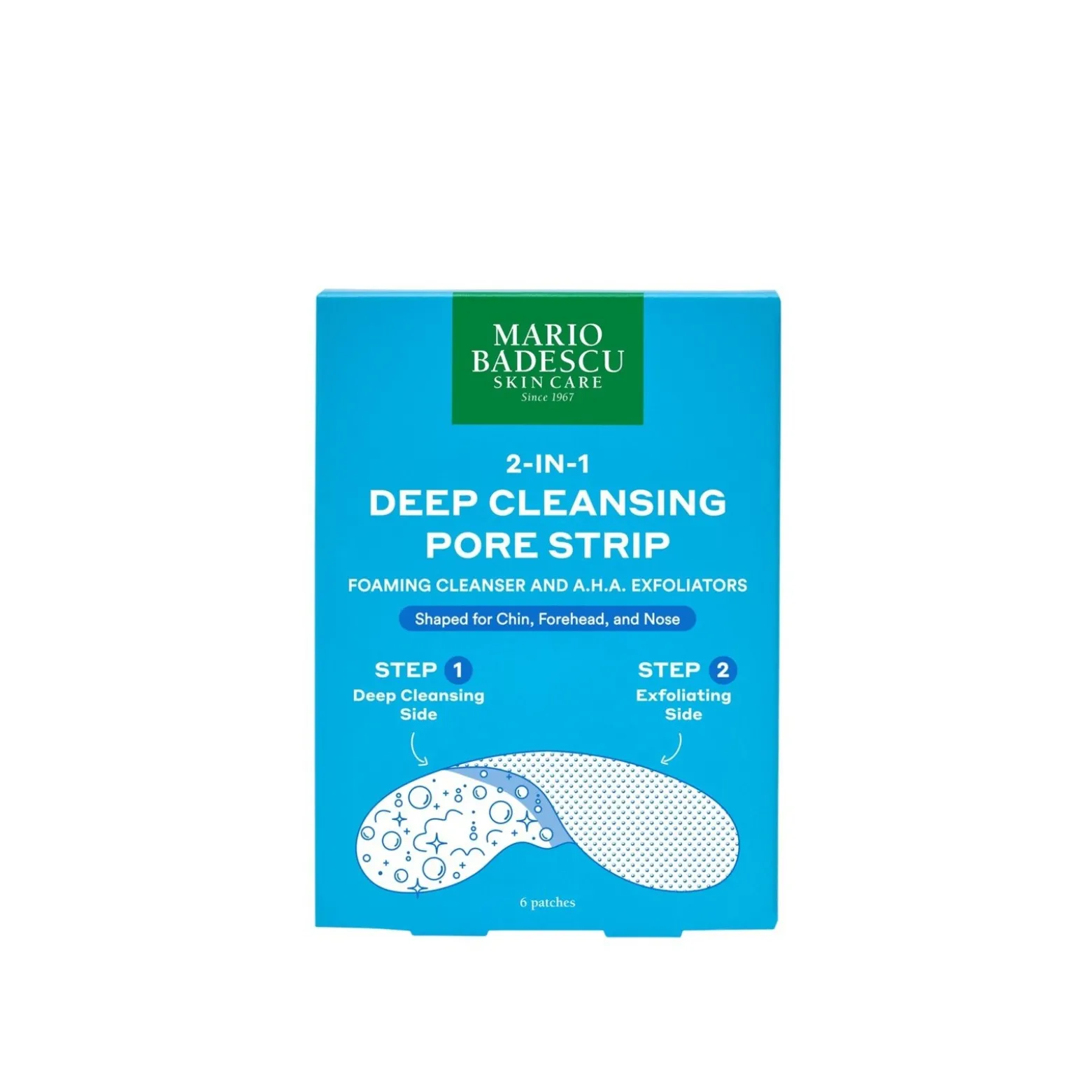 Mario Badescu 2-In-1 Deep Cleansing Pore Strip x6