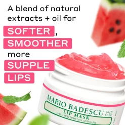 Mario Badescu Lip Mask with Watermelon and Basil 14g (0.5oz)