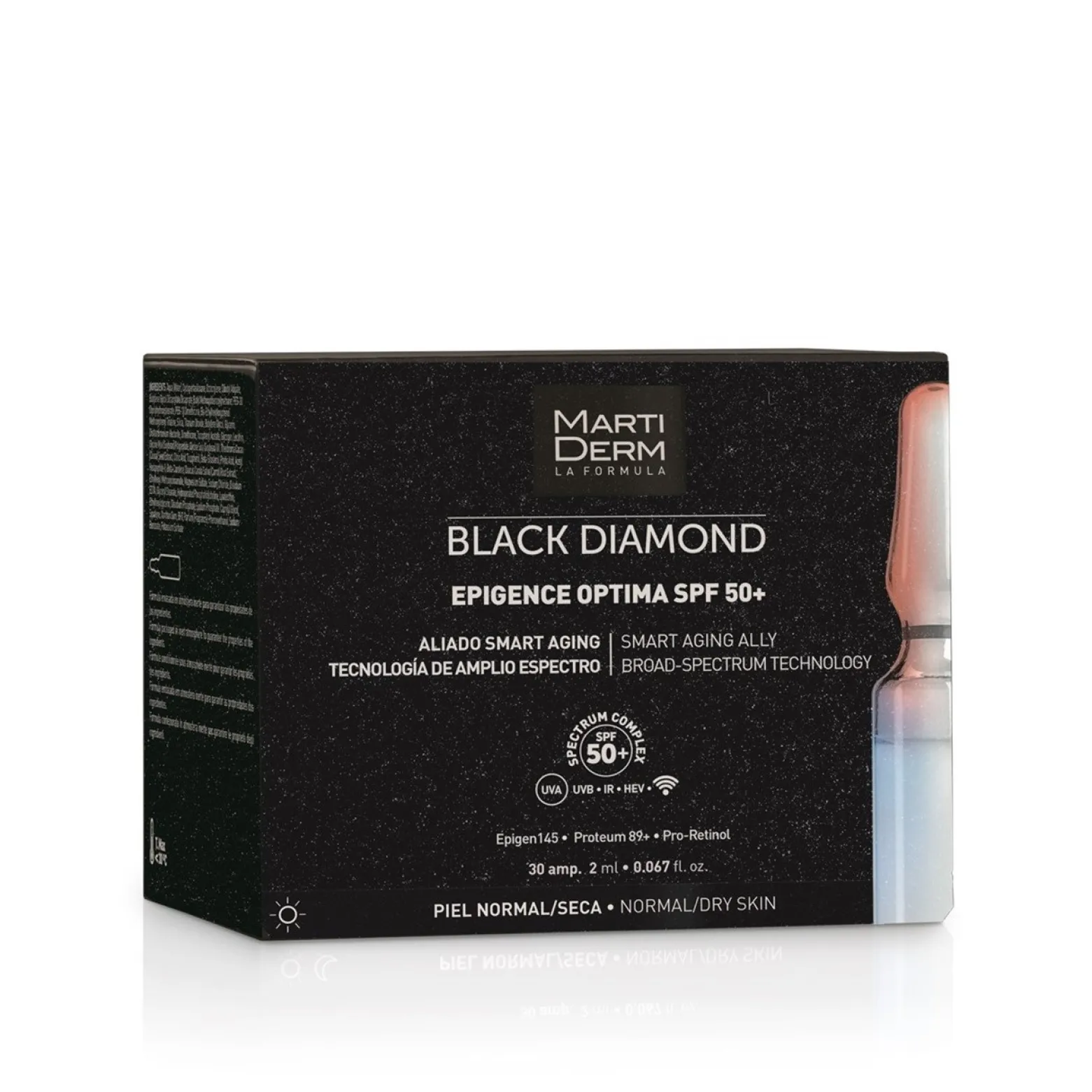 Martiderm Black Diamond Epigence Optima SPF50+ Anti-Aging 30x2ml (30x0.07fl oz)