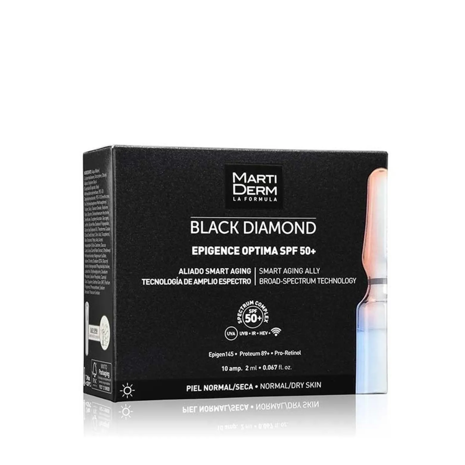 Martiderm Black Diamond Epigence Optima SPF50+ 10x2ml (10x0.07fl oz)