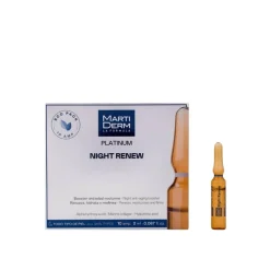 Martiderm Night Renew Platinum Ampoules Soft Peeling 10x2ml (10x0.07fl oz)