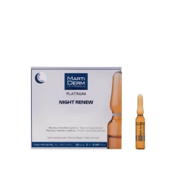 Martiderm Night Renew Platinum Ampoules Soft Peeling 30x2ml (30x0.07fl oz)