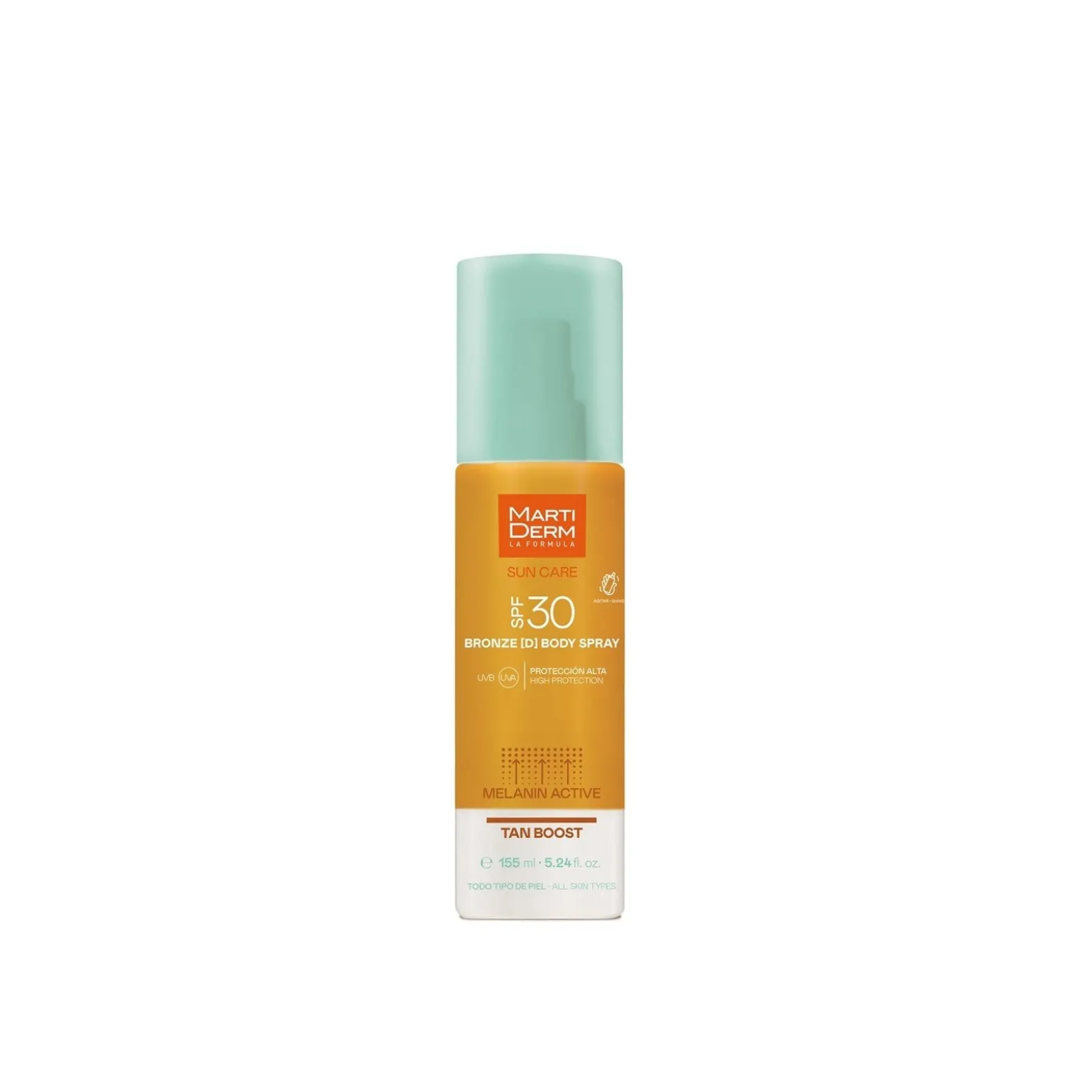 Martiderm Sun Care Bronze (D) Body Spray SPF30 155ml (5.24floz)