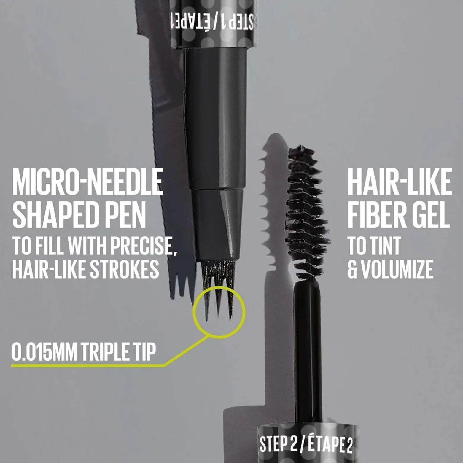 Maybelline Brow Inserts Brow Multiplying Tool 4.5 Ash Brown