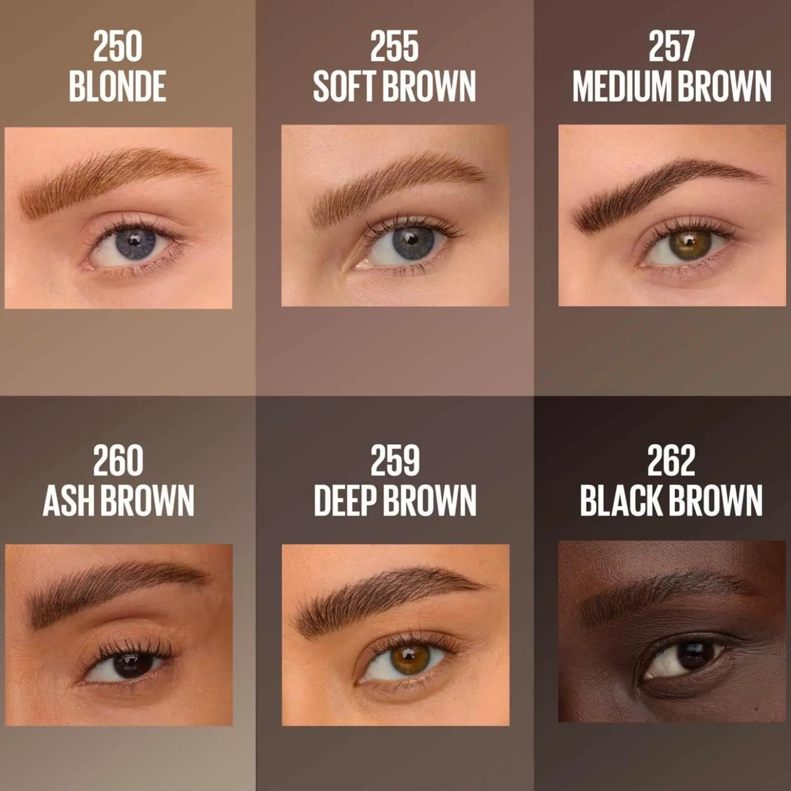 Maybelline Brow Inserts Brow Multiplying Tool 02 Soft Brown