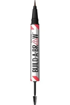 Maybelline Build-A-Brow 2-In-1 Brow Pen + Sealing Gel 257 Medium Brown