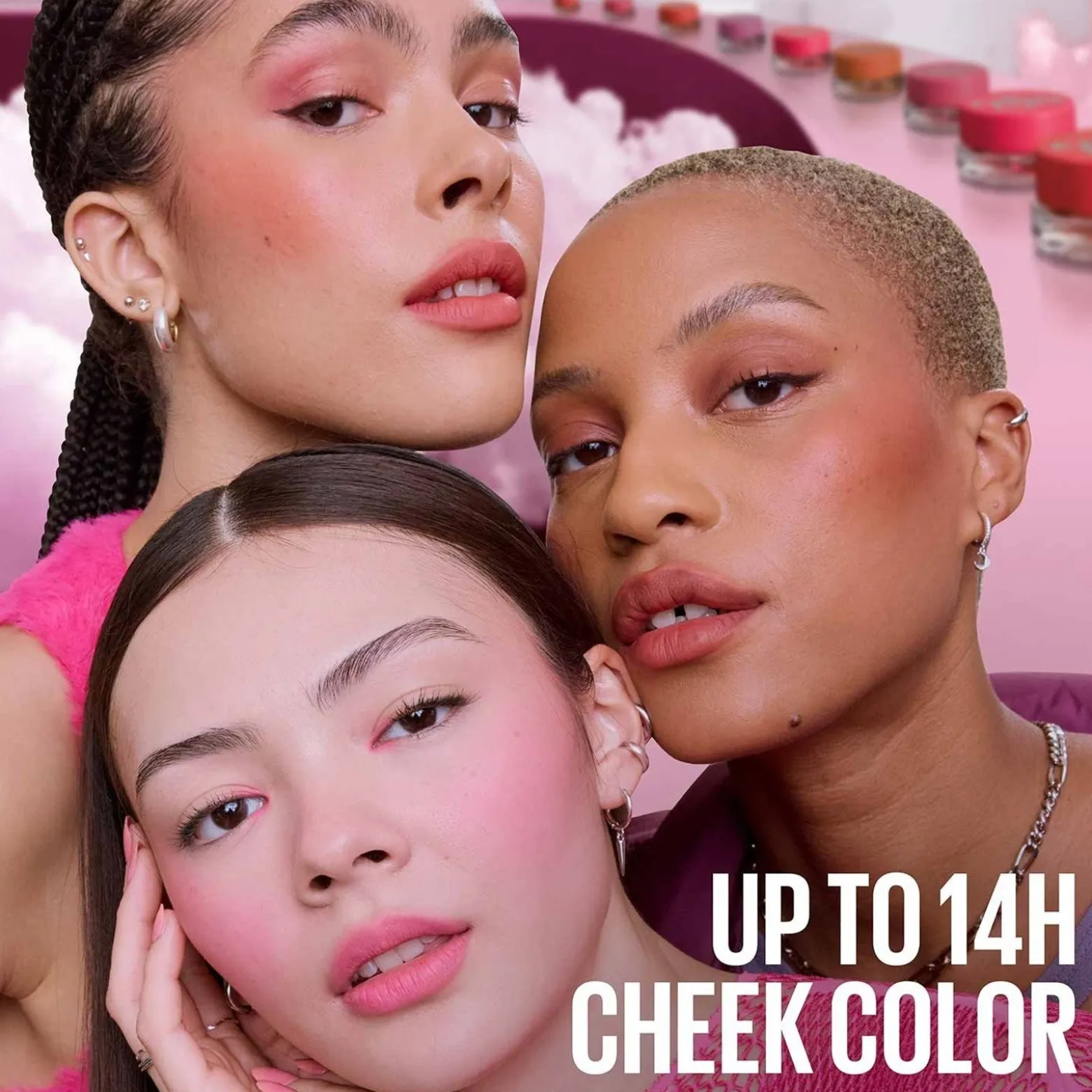 Maybelline Cloudtopia Cheek & Lip Mousse Blush 02 Ethereal Rouge 5g (0.17oz)