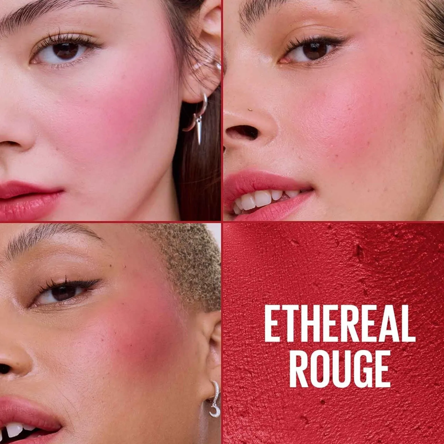 Maybelline Cloudtopia Cheek & Lip Mousse Blush 02 Ethereal Rouge 5g (0.17oz)