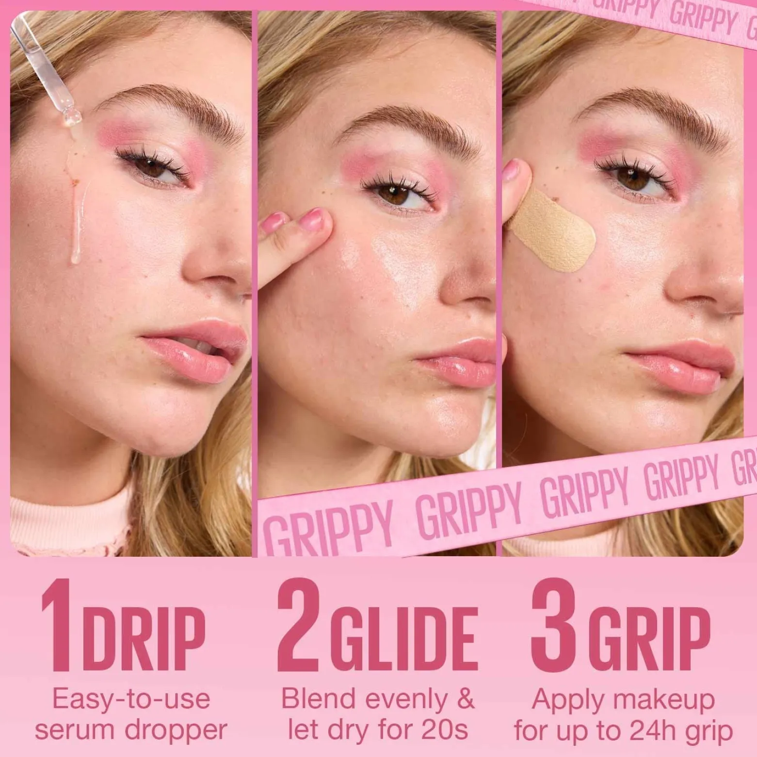 Maybelline Grippy Serum 24h Hydrating Grip Primer 30ml (1floz)