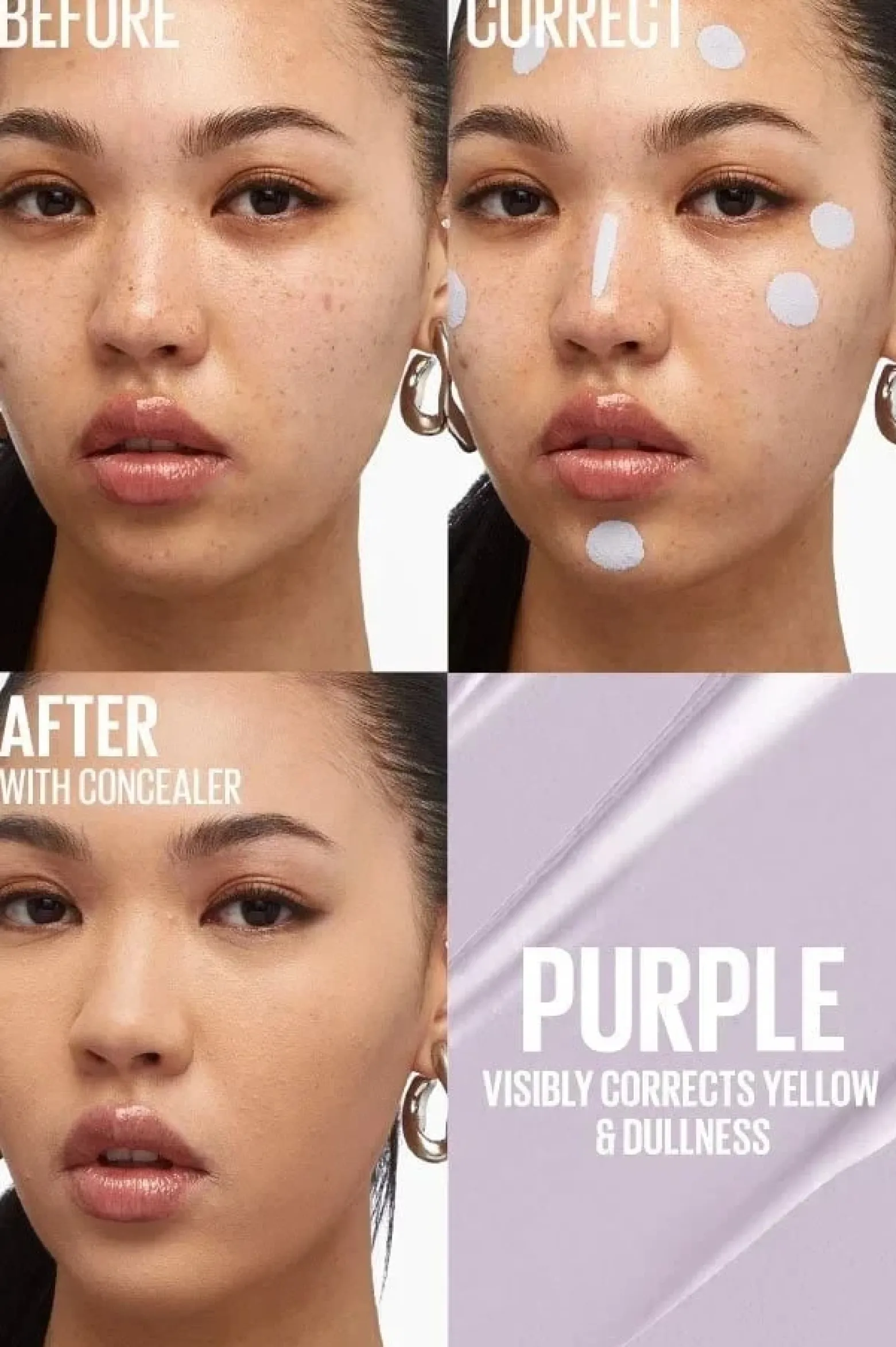 Maybelline Instant Anti-Age Eraser Color Correcting Concealer Purple 6.8ml (0.2floz)