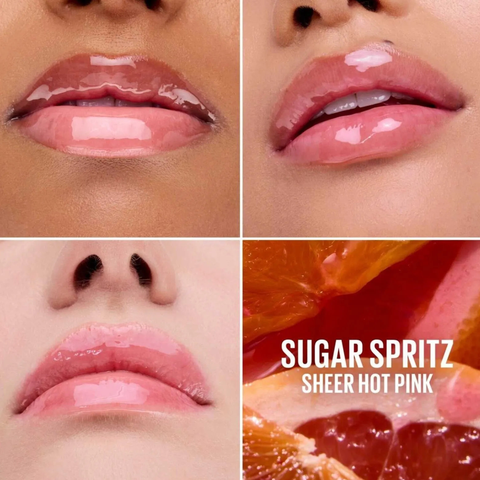 Maybelline Lifter Gel Lip Oil-In-Gel 004 Sugar Spritz 6.6ml (0.22floz)