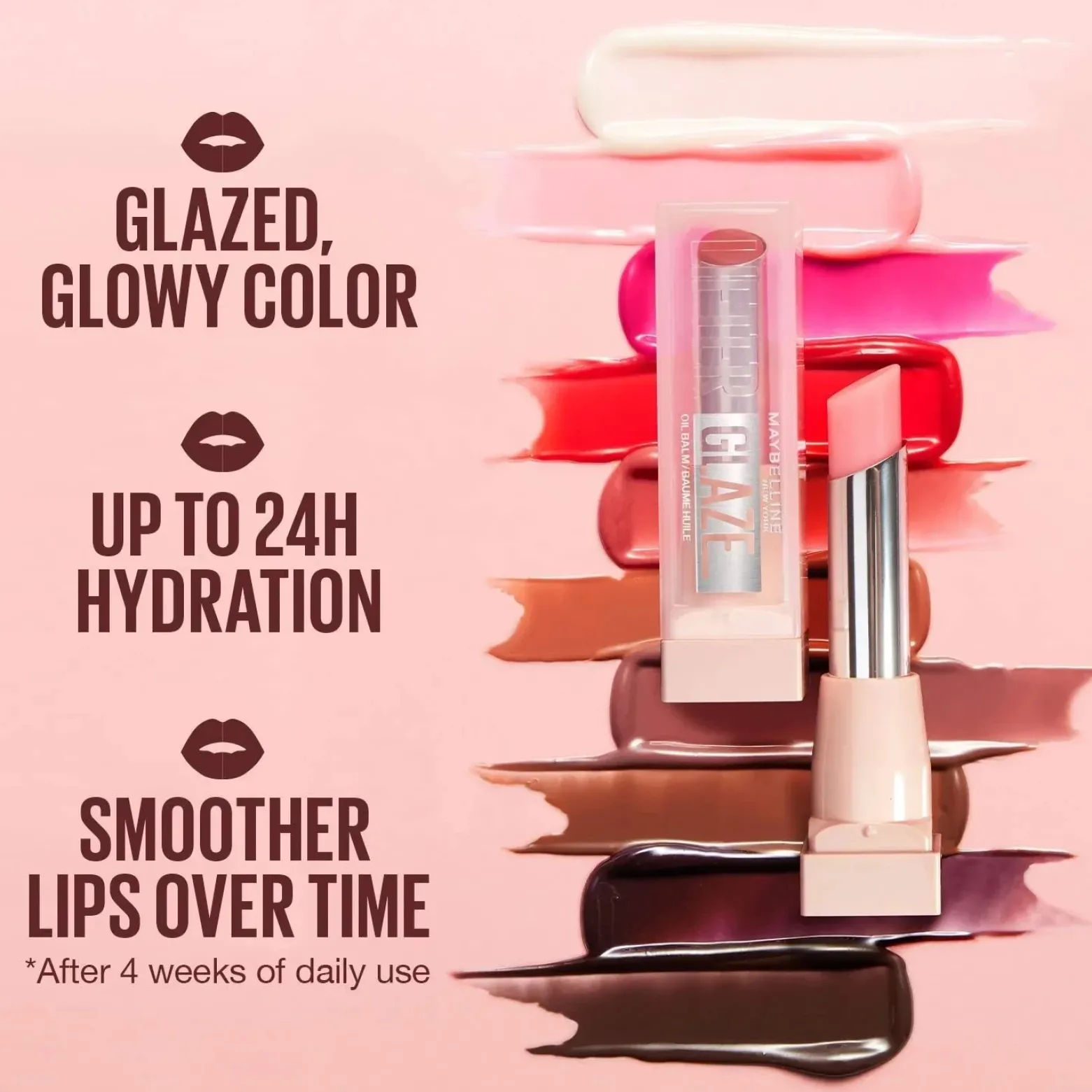 Maybelline Lifter Glaze Oil Balm 003 Rose Bite