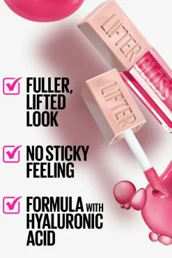 Maybelline Lifter Gloss + Hyaluronic Acid Lip Gloss 005 Petal 5.4ml (0.18 fl oz)