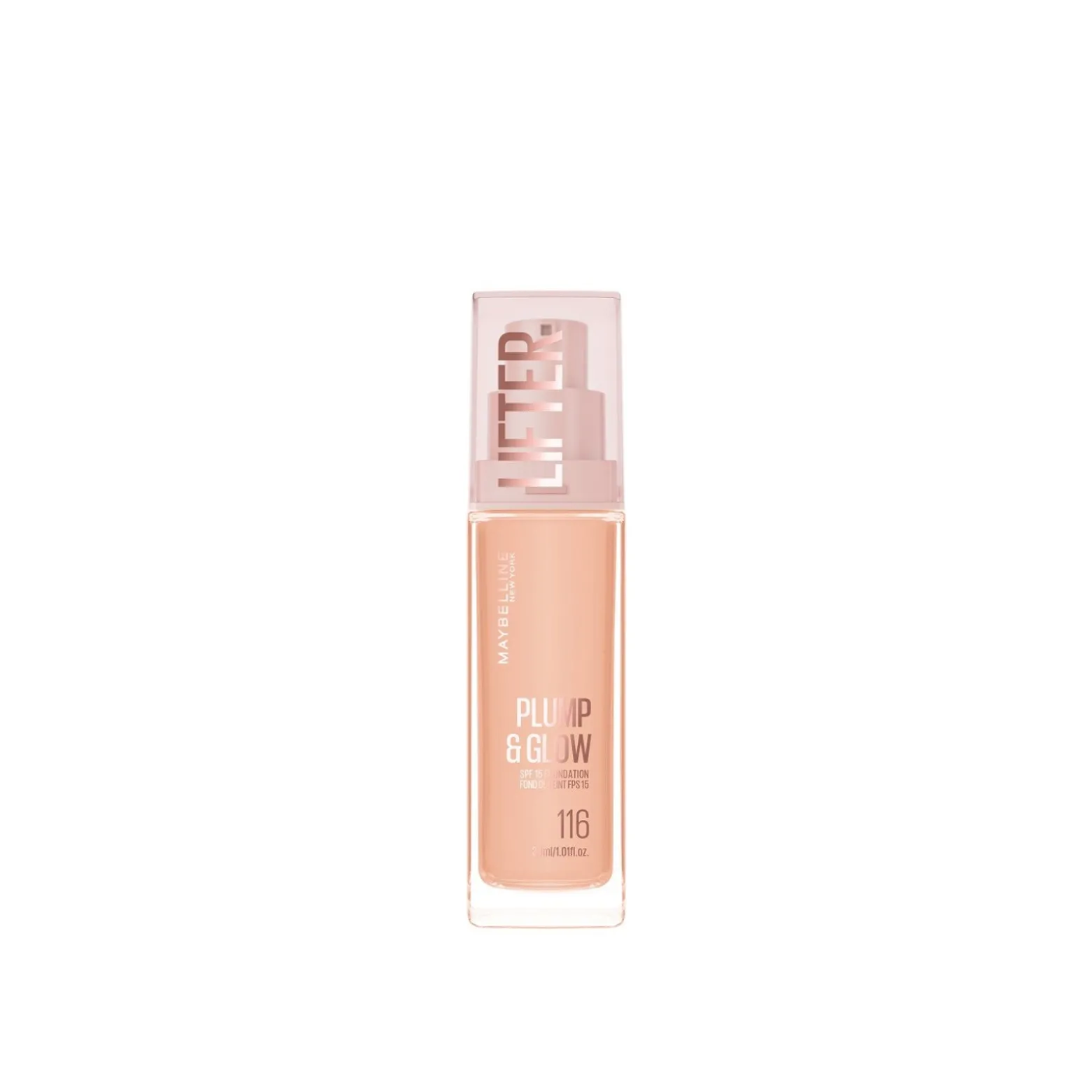 Maybelline Lifter Plump & Glow Foundation SPF15 116 30ml (1.01floz)