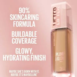 Maybelline Lifter Plump & Glow Foundation SPF15 118 30ml (1.01floz)