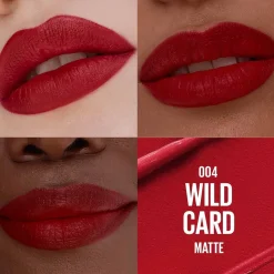 Maybelline Moisturizing Serum Matte Lipstick 004 Wild Card