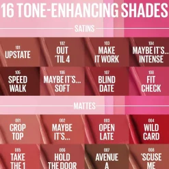 Maybelline Moisturizing Serum Satin Lipstick 104 Maybe It’s Intense
