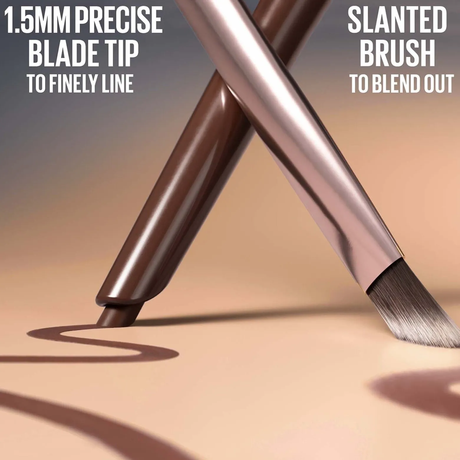Maybelline Sculpting Stix 2-In-1 Eyeliner & Brush 014 Mocha Contour