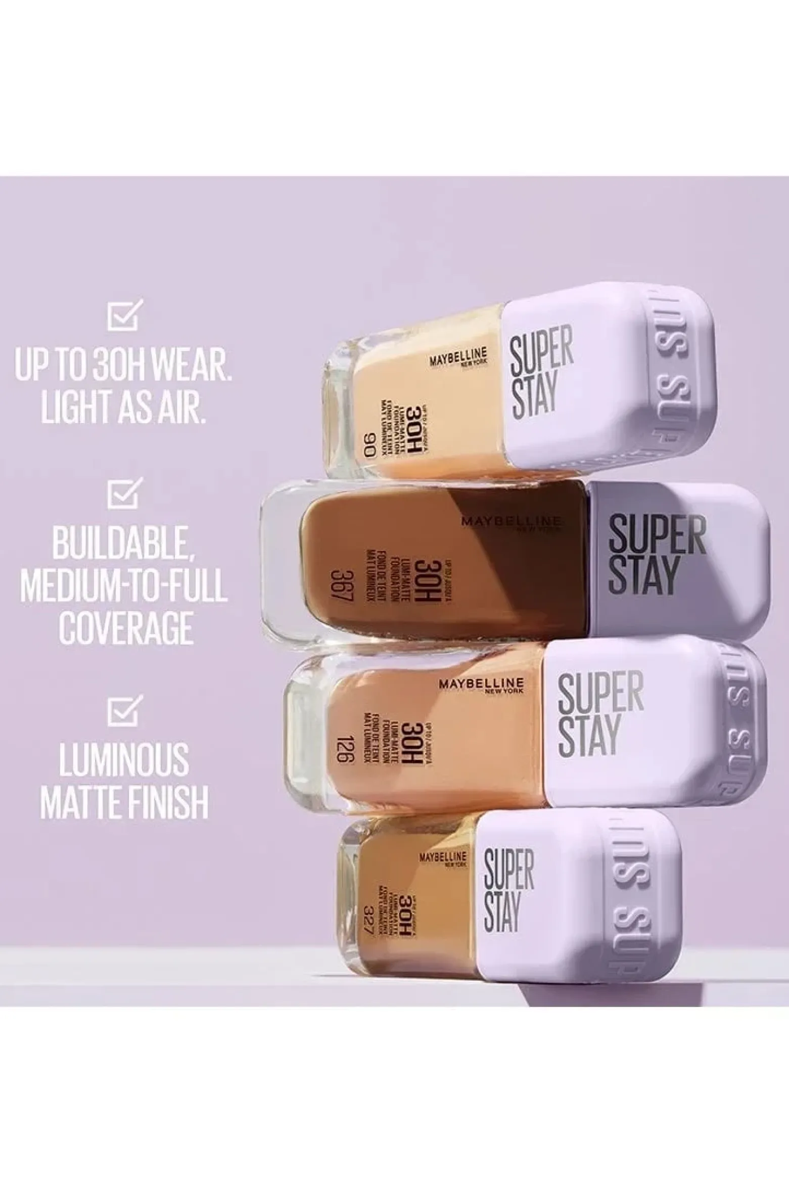 Maybelline Super Stay 30h Lumi-Matte Foundation 129 35ml (1.18floz)