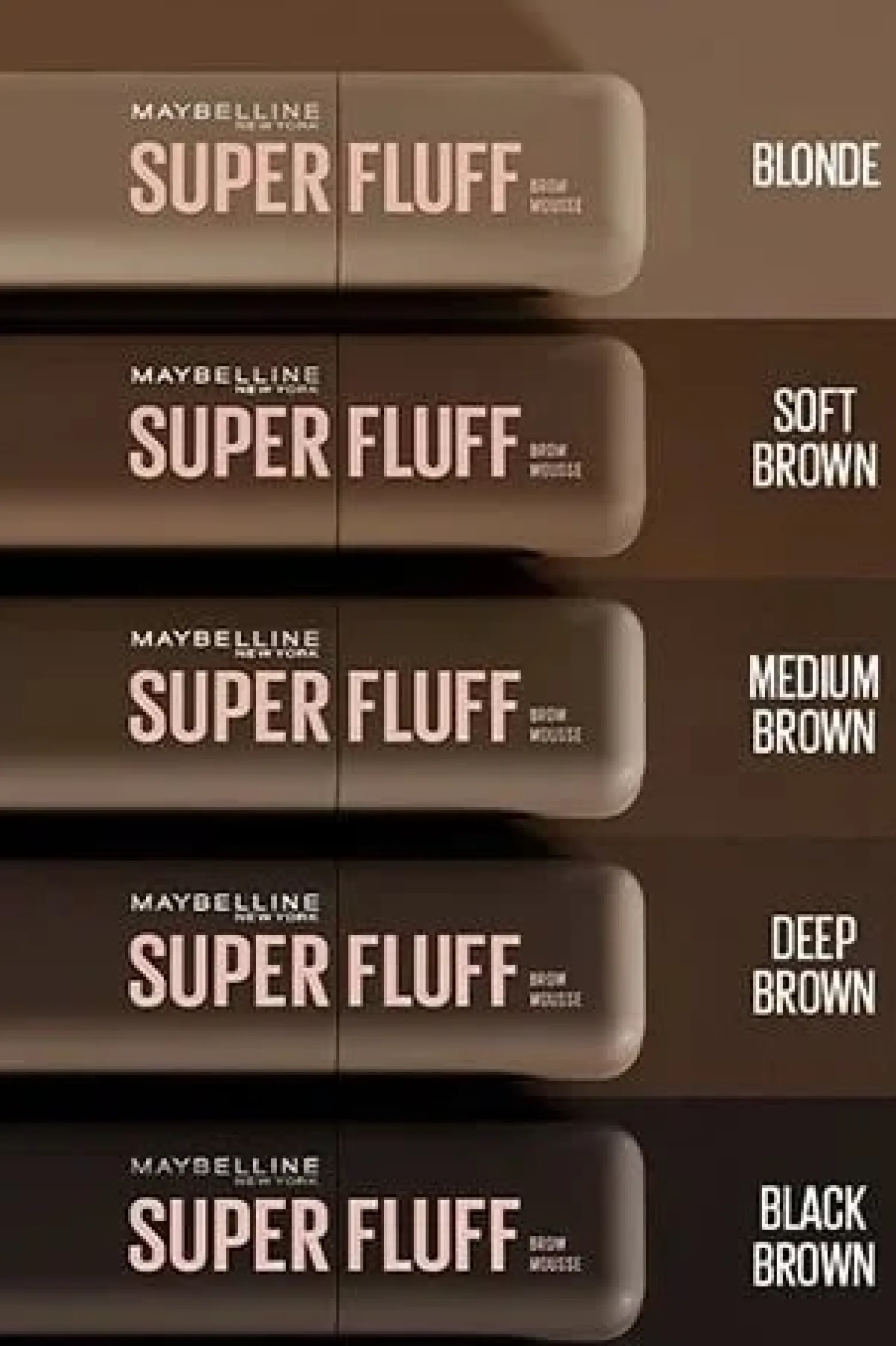 Maybelline Superfluff Brow Mousse 260 Deep Brown 5ml (0.169floz)