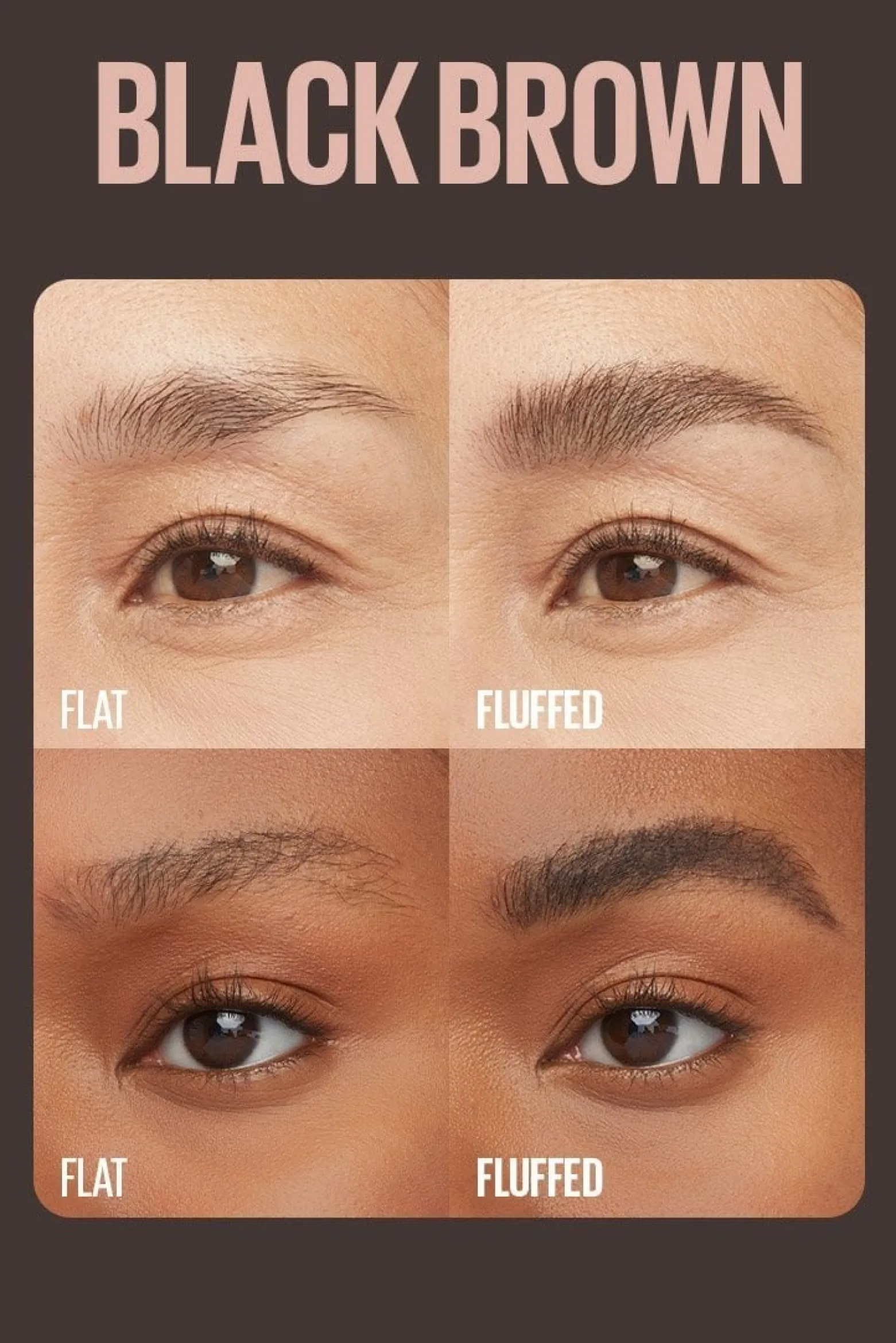 Maybelline Superfluff Brow Mousse 262 Black Brown 5ml (0.169floz)