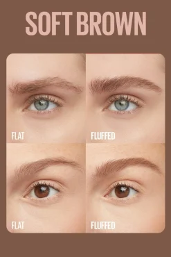 Maybelline Superfluff Brow Mousse 255 Soft Brown 5ml (0.169floz)