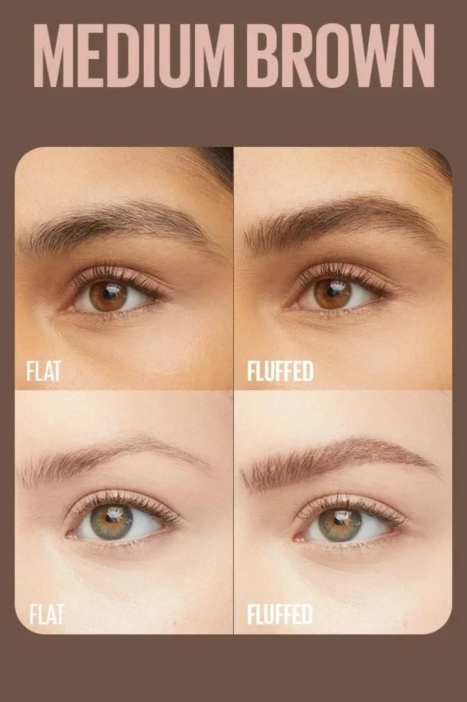 Maybelline Superfluff Brow Mousse 257 Medium Brown 5ml (0.169floz)