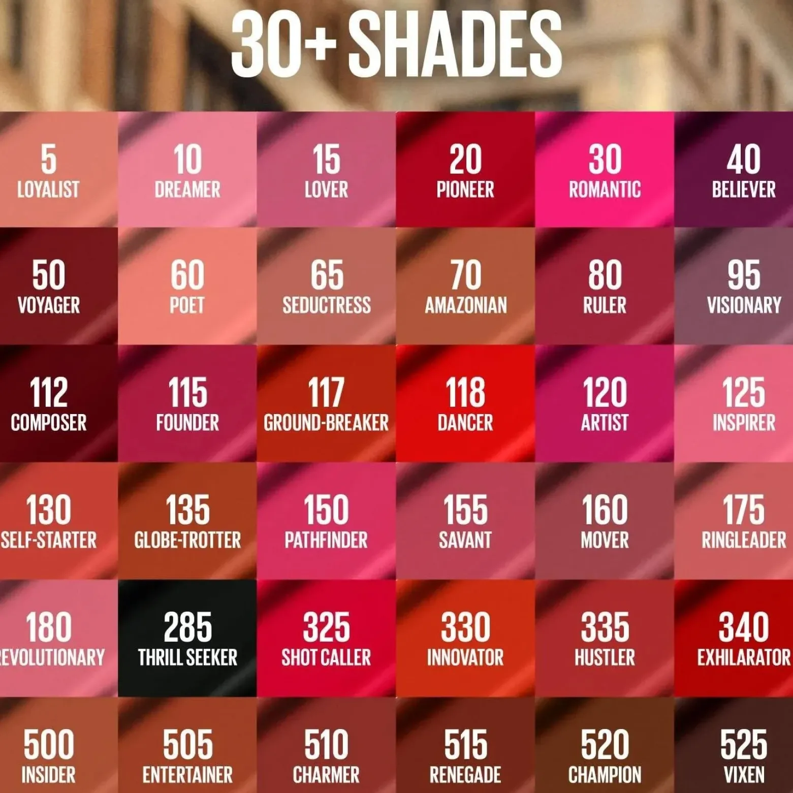 Maybelline Superstay Matte Ink Liquid Lipstick 320 Individualist 5ml (0.17fl oz)