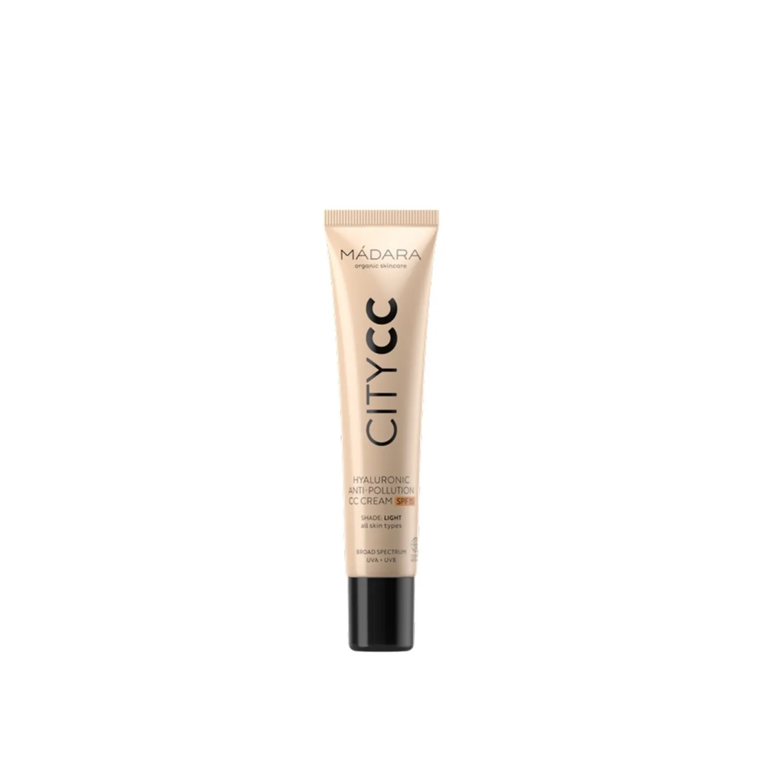 Mádara City CC Hyaluronic Anti-Pollution CC Cream Light SPF15 40ml (1.35fl oz)